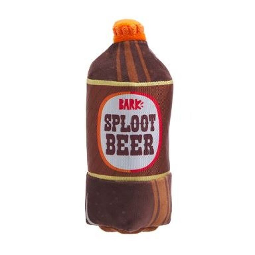 NWT Bark Sploot Beer Large Dog Toy
